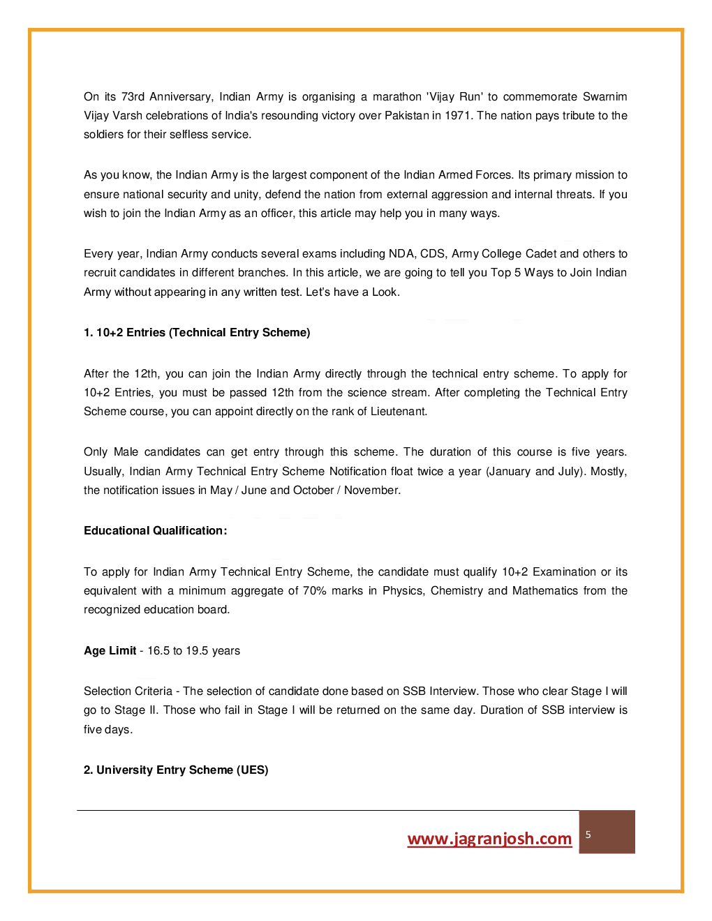 Employment News 01-15 February 2021 - Page 5