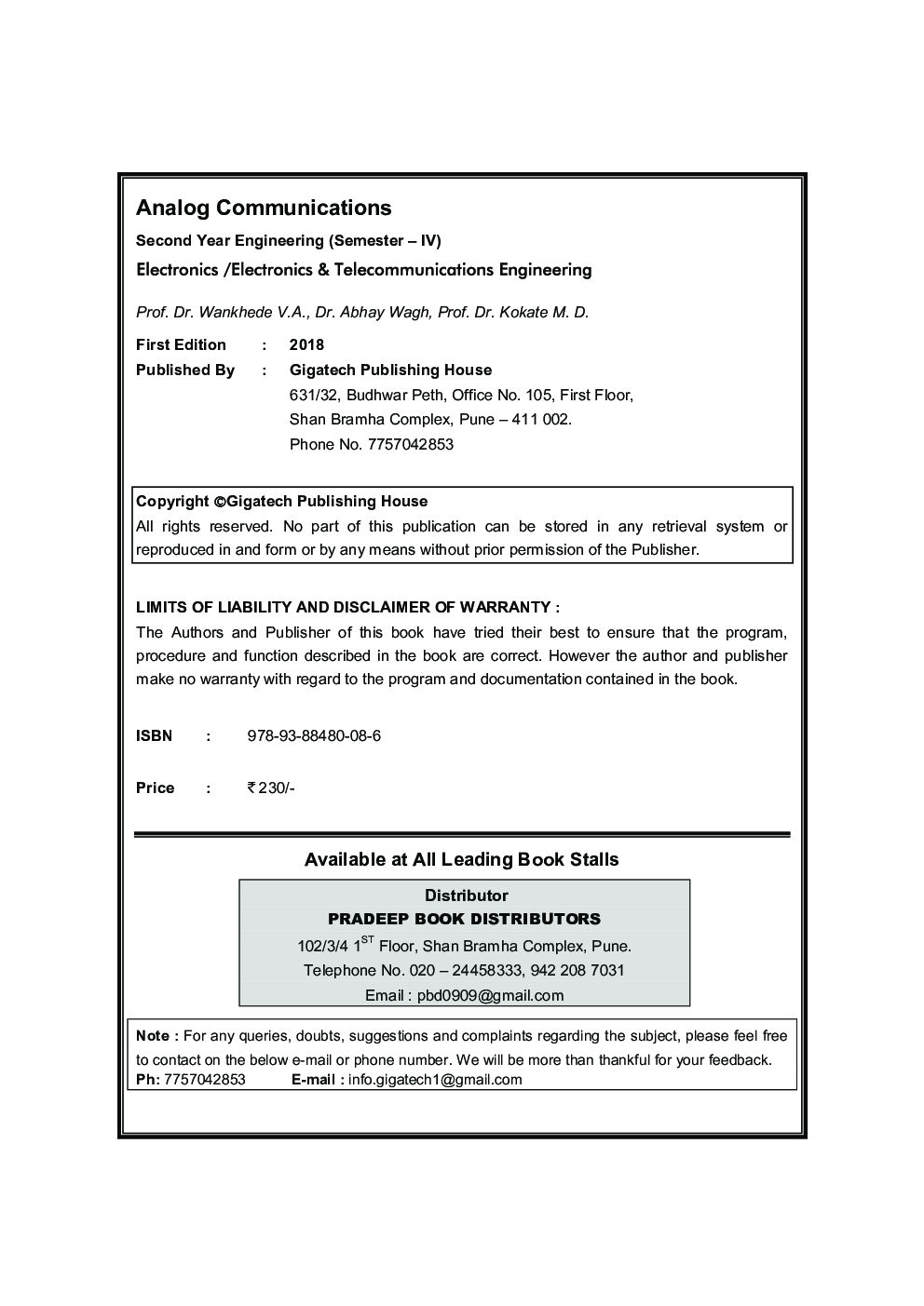 Analog Communications - Page 3