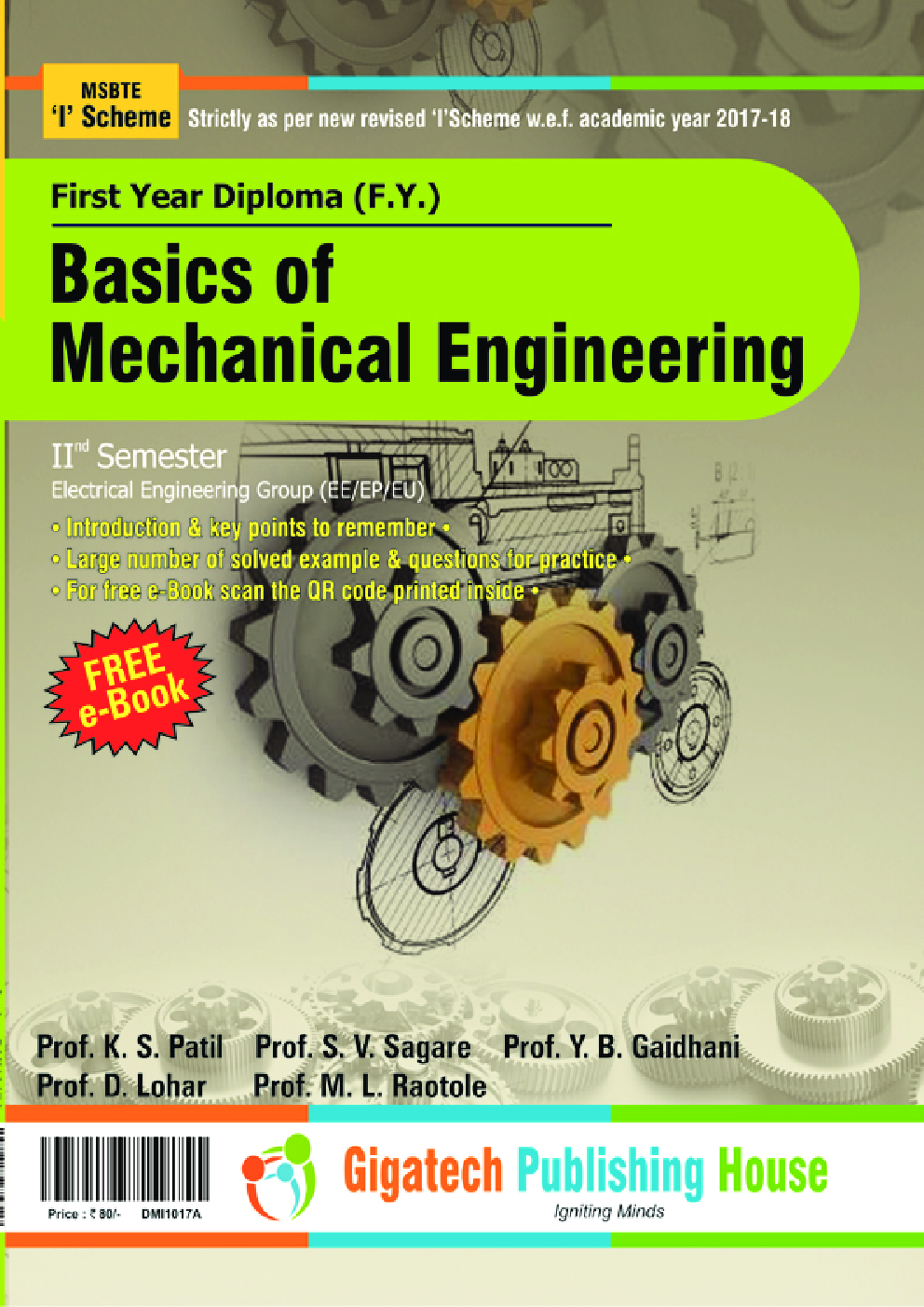 Basic Mechanical Engineering For First Year Diploma (F.Y.) - Page 1