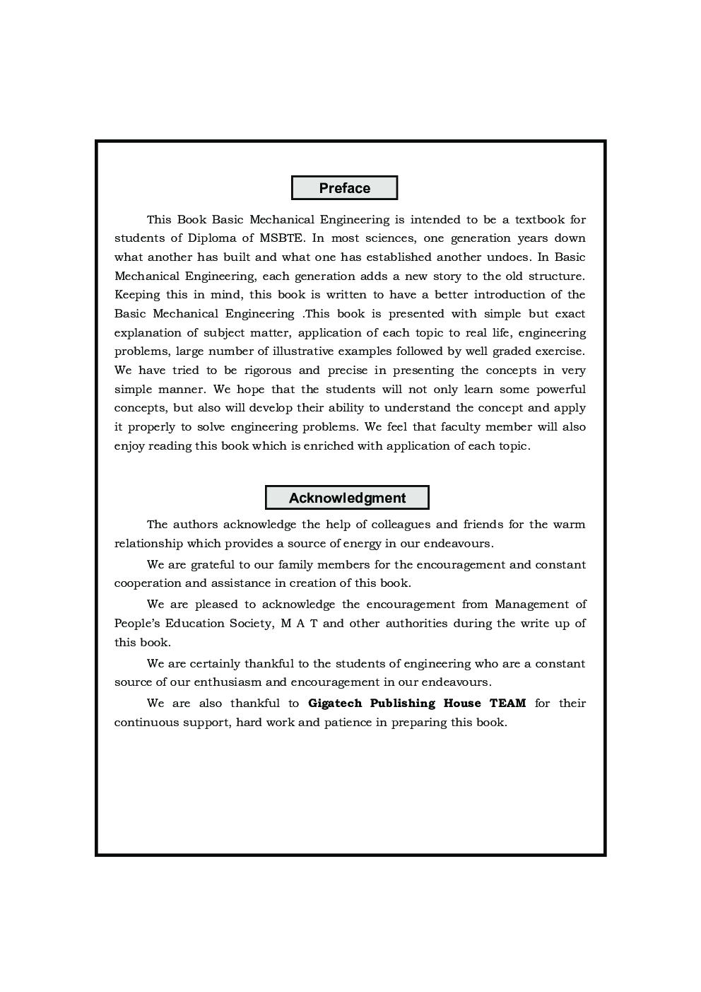 Basic Mechanical Engineering For First Year Diploma (F.Y.) - Page 5