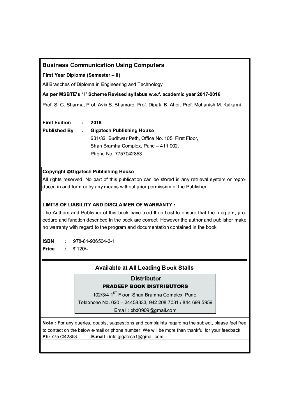 Business Communication Using Computers - Page 3