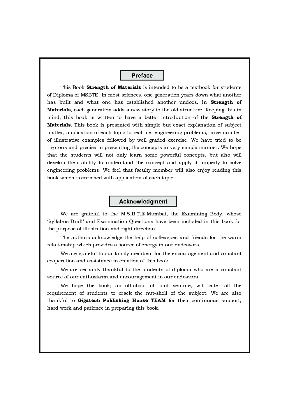 Strength Of Materials (As Per MSBTE Syllabus) - Page 5