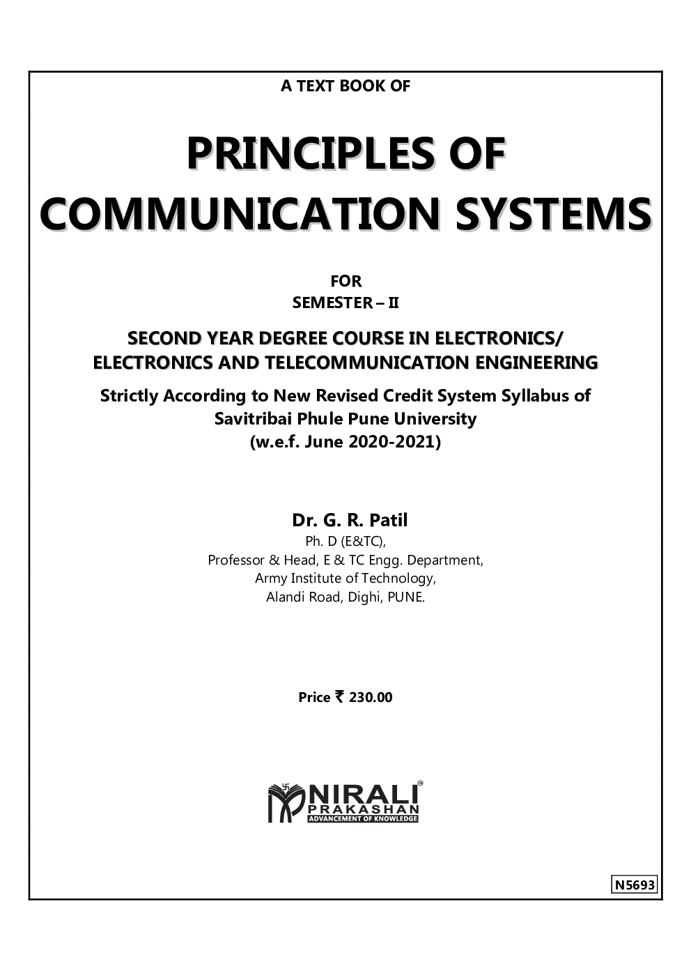Principles Of Communication Systems - Page 2