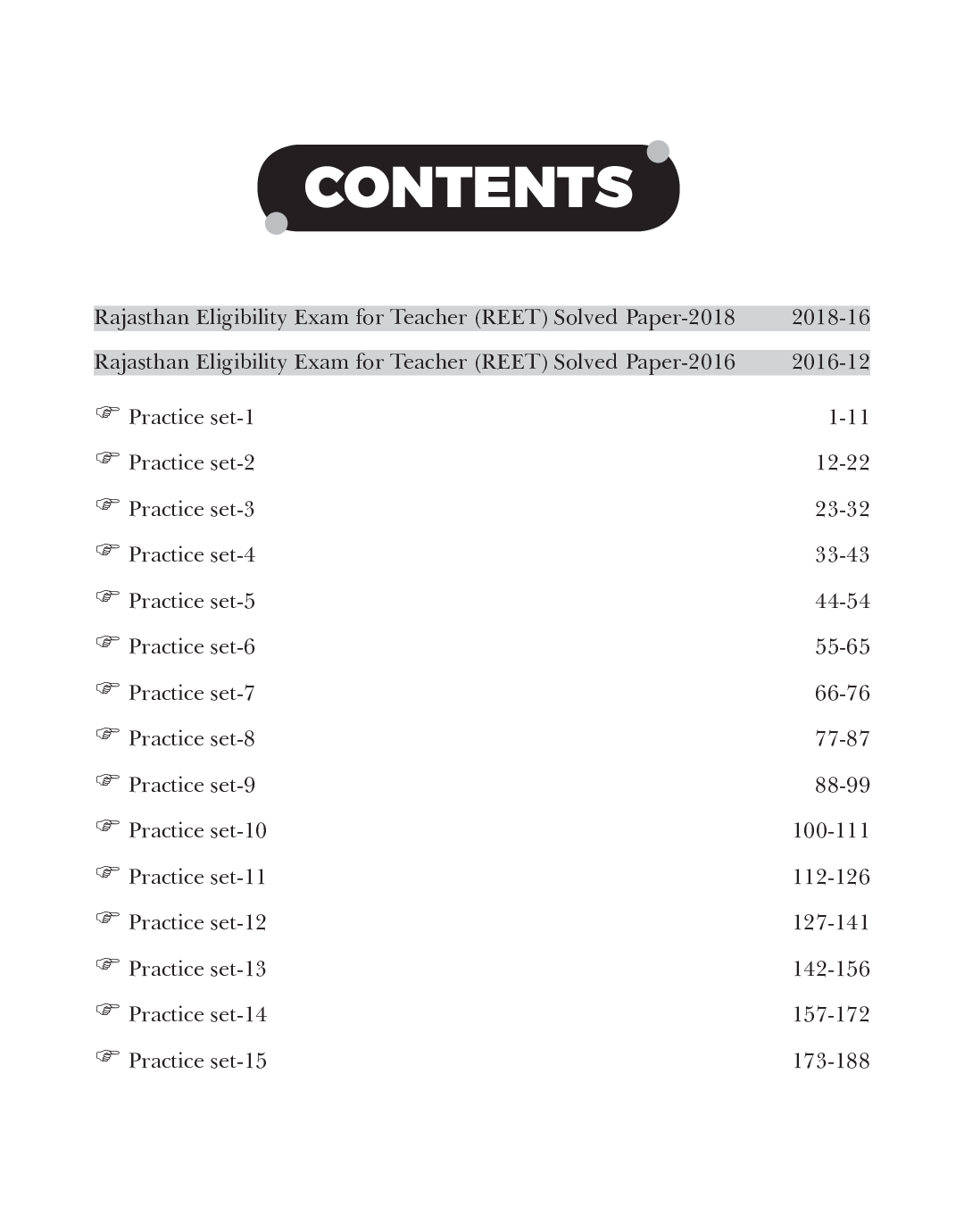 15 Practice Sets For REET (Rajasthan Eligibility Examination For Teachers) Level 1 Exam 2021 - Page 4