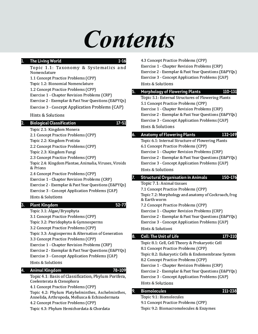 GO TO Objective NEET 2021 Biology Guide With DPP & CPP 8th Edition  - Page 4