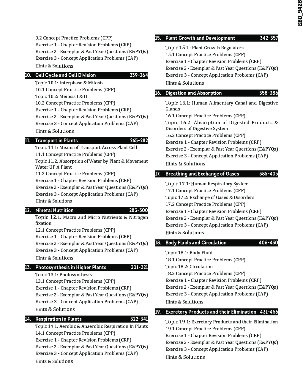 GO TO Objective NEET 2021 Biology Guide With DPP & CPP 8th Edition  - Page 5