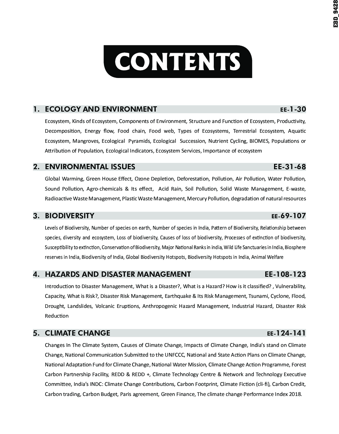 Ecology & Environment Compendium For IAS Prelims General Studies Paper 1 & State PSC Exams 3rd Edition - Page 4