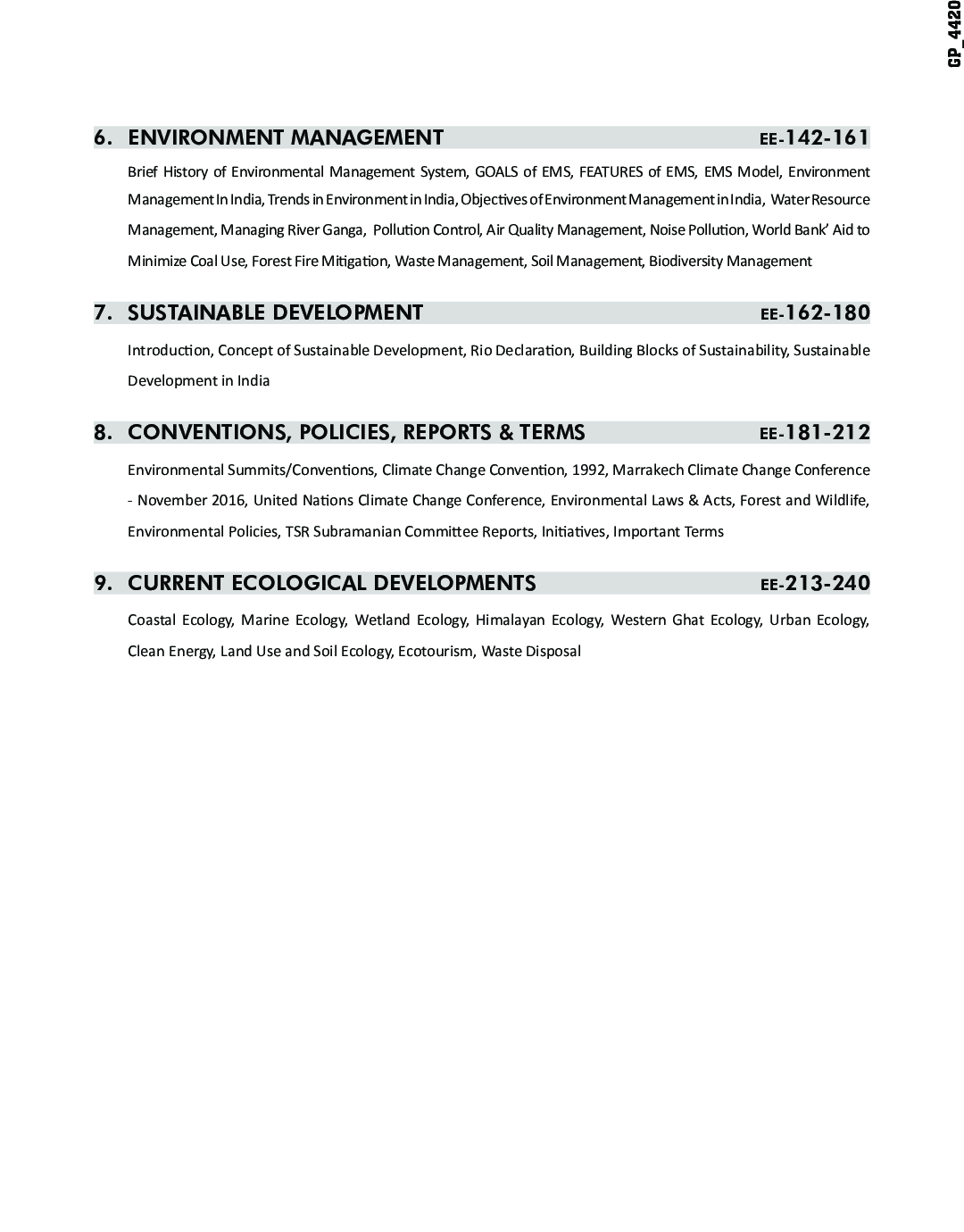 Ecology & Environment Compendium For IAS Prelims General Studies Paper 1 & State PSC Exams 3rd Edition - Page 5