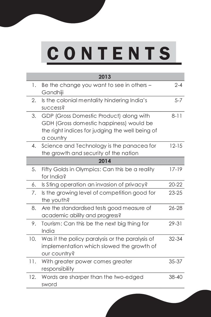 8 Years UPSC Civil Services IAS Mains Essay Year-Wise Solved Papers (2013 - 2020) 2nd Edition - Page 4