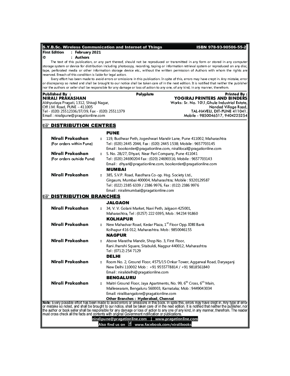 Wireless Communication And Internet Of Things - Page 3