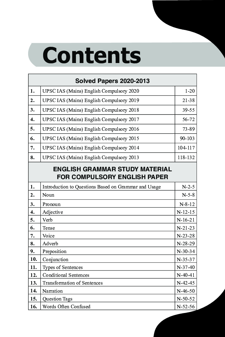 8 Years UPSC Civil Services IAS Mains English (Compulsory) Year-wise Solved Papers (2013 - 2020) 2nd Edition - Page 4