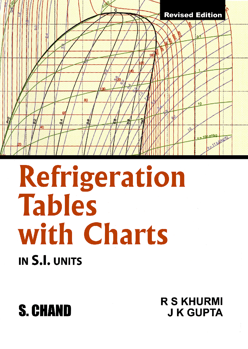Download Refrigeration Tables With Chart PDF Online by RS Khurmi