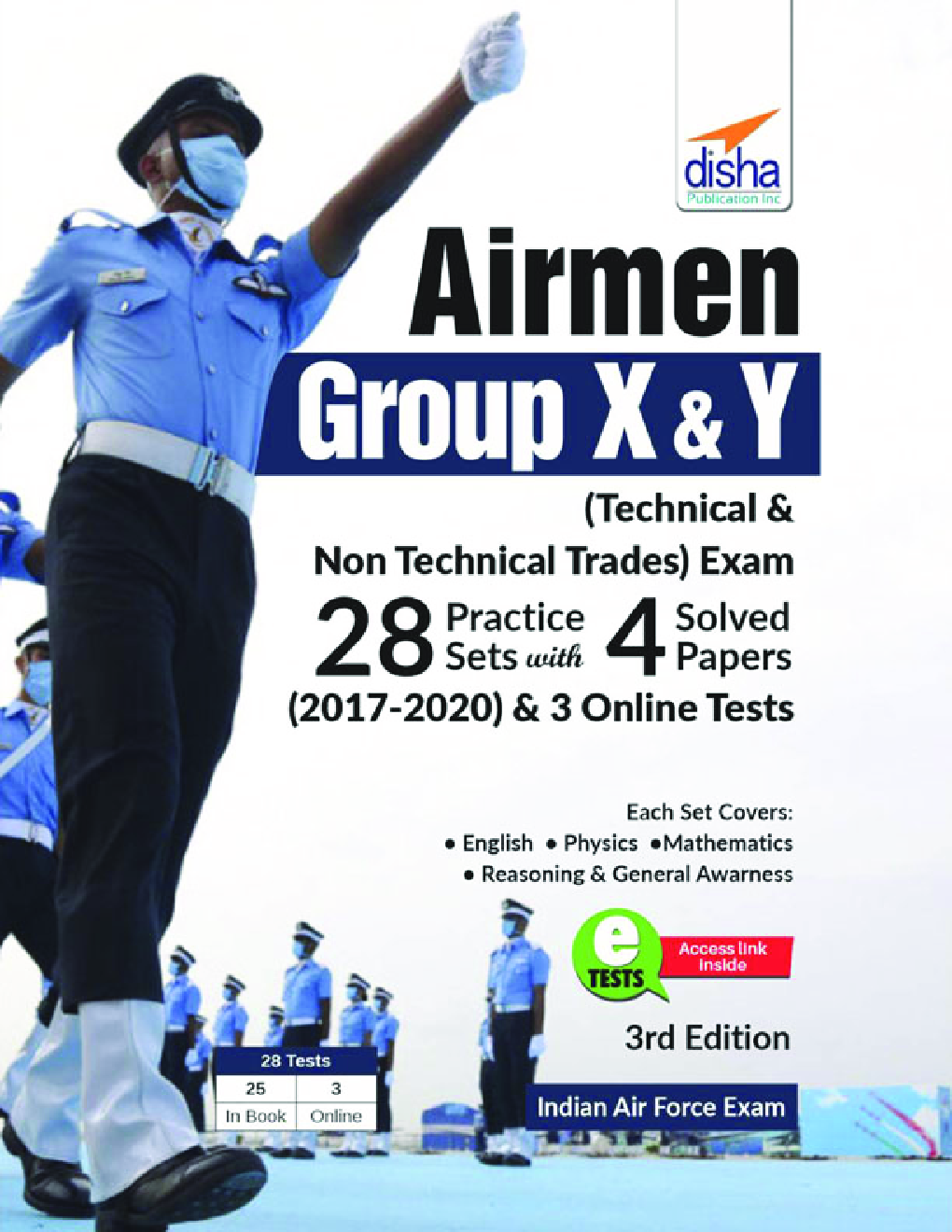 Airmen Group X & Y (Technical & Non-Technical Trades) Exam 28 Practice Sets With 4 Solved Papers (2017 - 2020) & 3 Online Tests 3rd Edition - Page 1