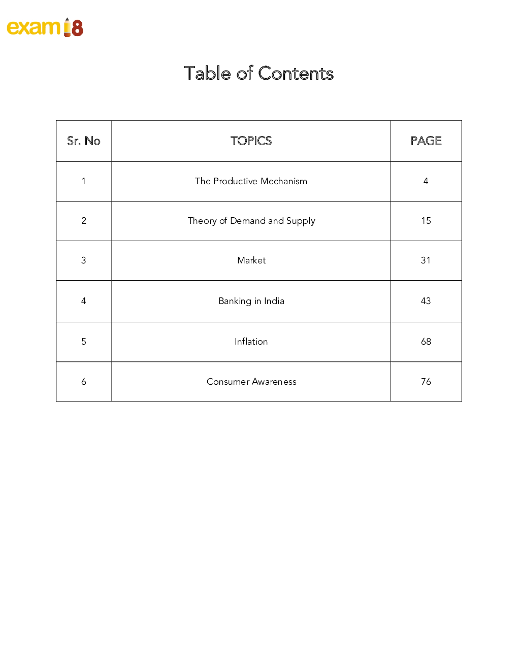 Exam18 Economics Chapter-Wise Learning Notes For ICSE Class 10 - Page 3