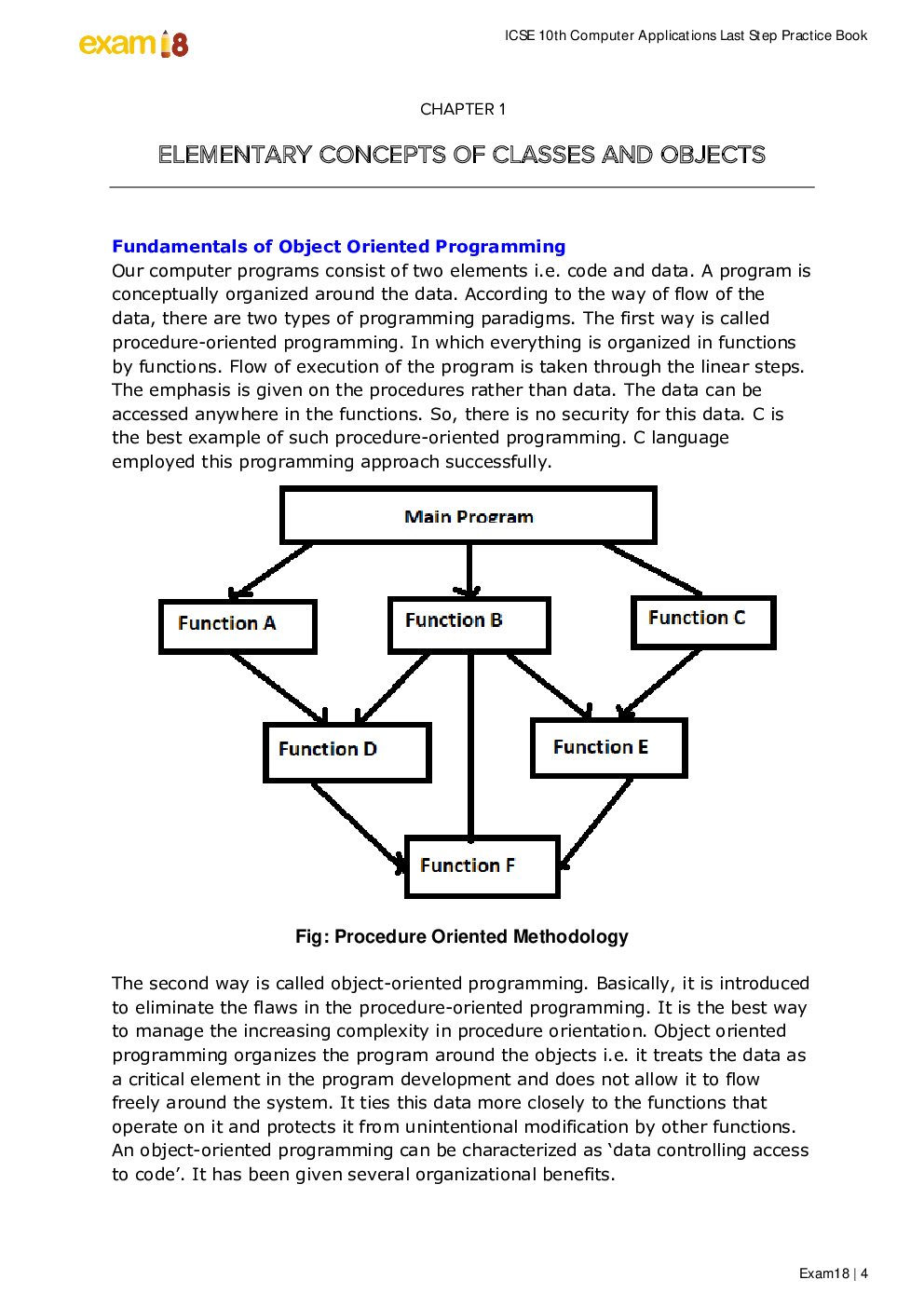 Exam18 Last Step Practice Book For Computer Applications In ICSE Class 10 - Page 4
