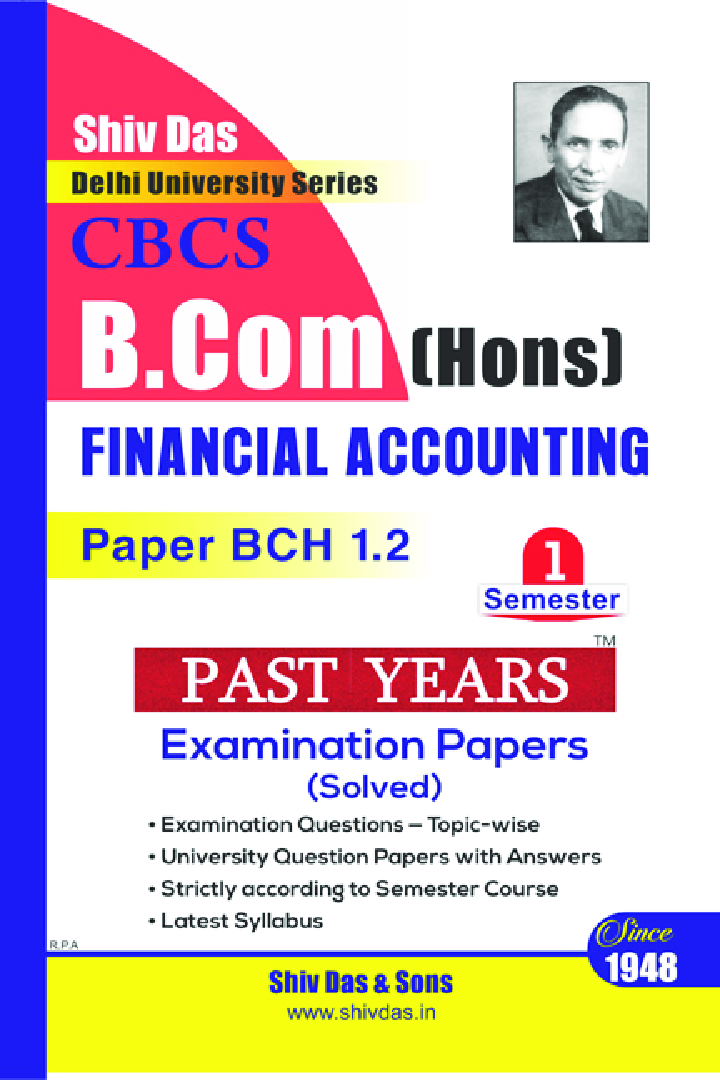 Financial Accounting For B.Com Hons Semester 1 For Delhi University - Page 1