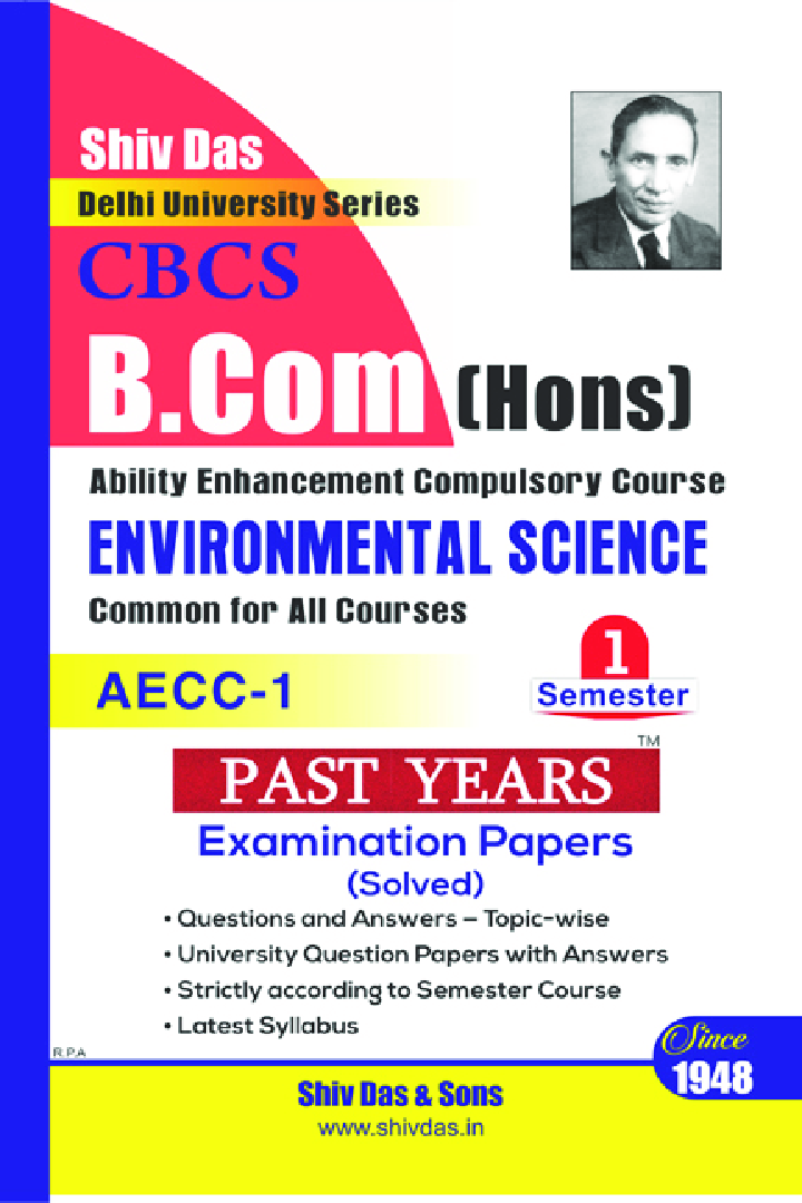 Environmental Science B.Com Hons Semester 1 For Delhi University - Page 1