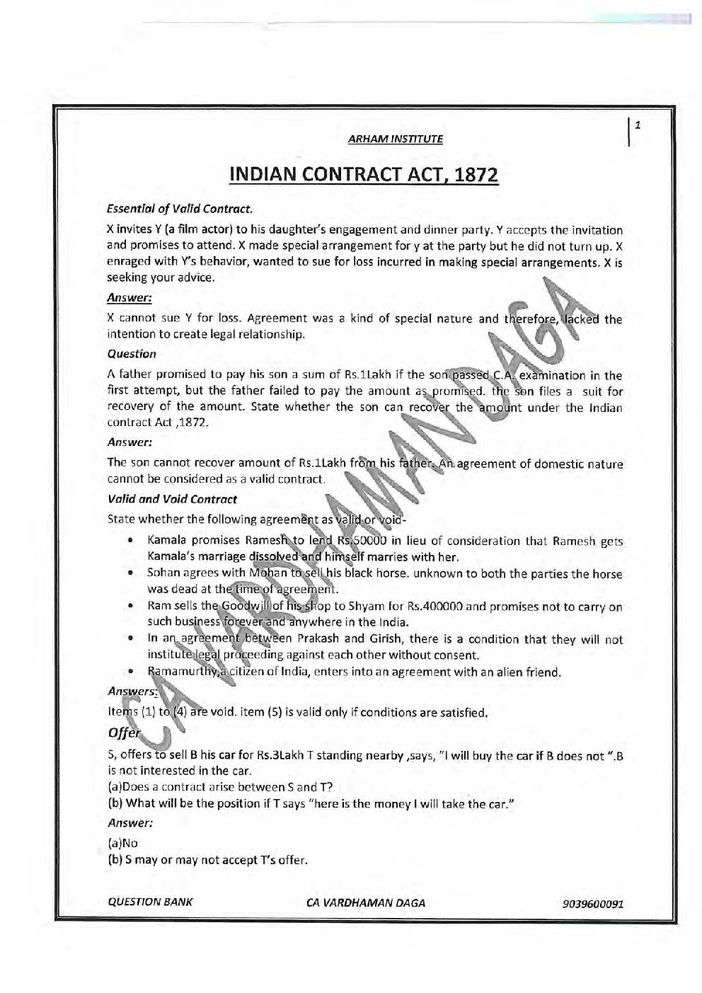 Law Question Bank - Page 4