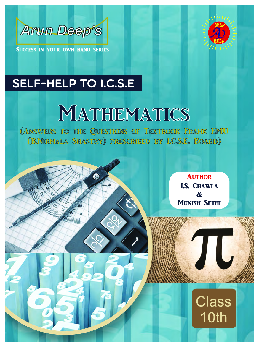 Self-Help To ICSE Frank EMU Mathematics Class 10 (Solutions of B.N. Shashtry) - Page 2