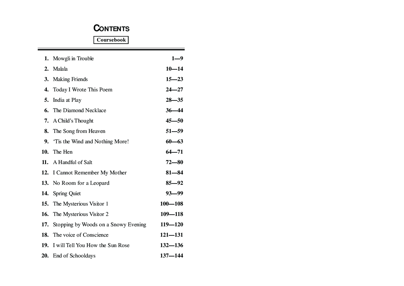 Self-Help To New Gem's English Reader Class 6 - Page 4