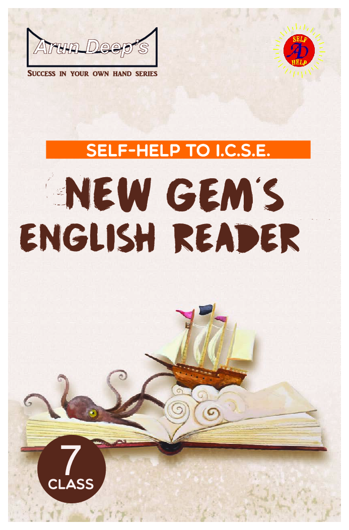 Self-Help To New Gem's English Reader Class 7 - Page 1