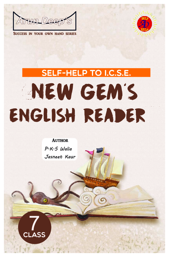 Self-Help To New Gem's English Reader Class 7 - Page 2