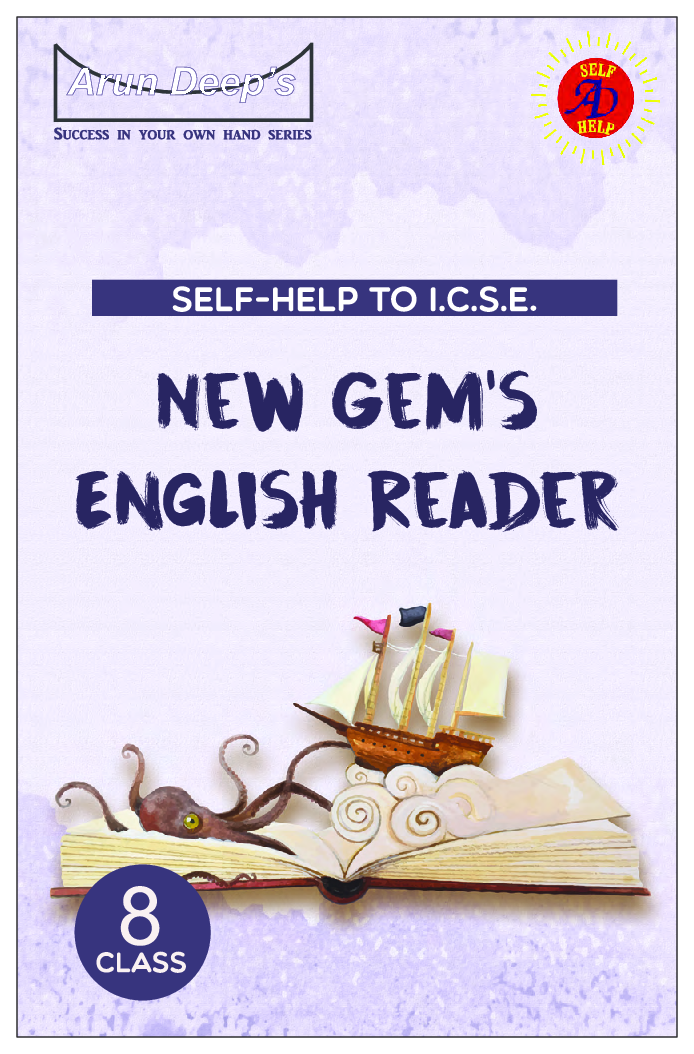 Self-Help To New Gem's English Reader Class 8 - Page 1