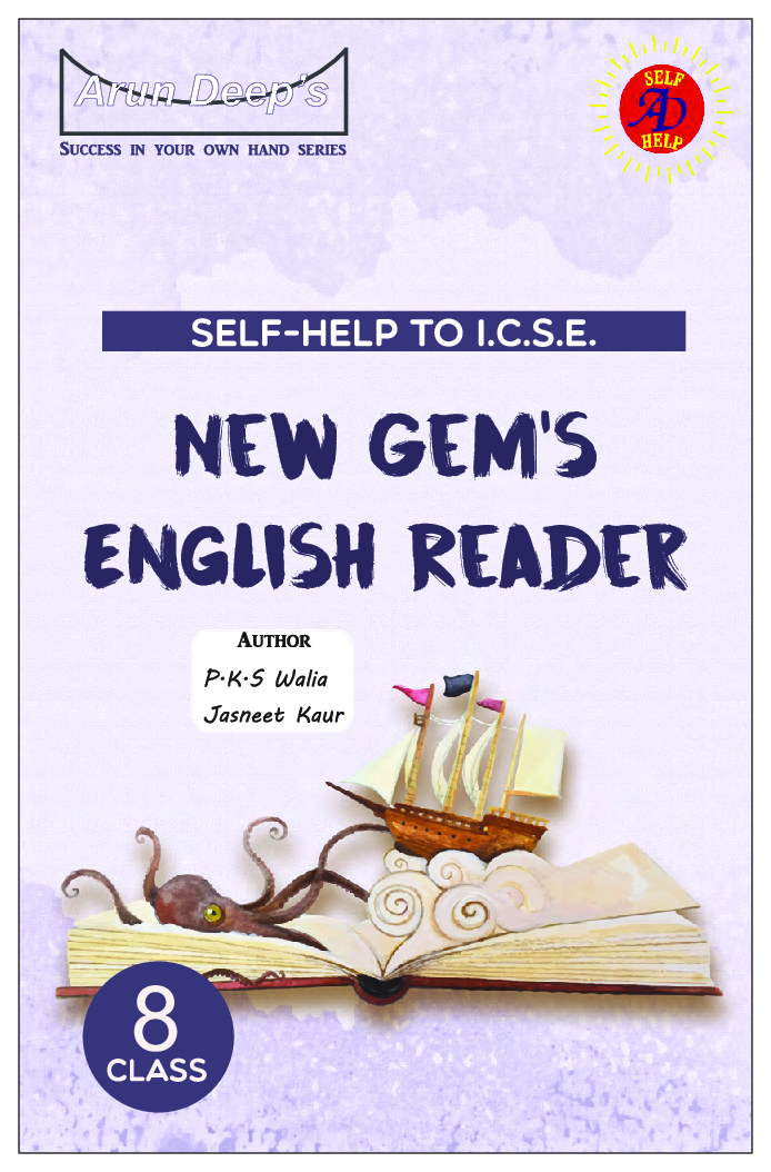 Self-Help To New Gem's English Reader Class 8 - Page 2