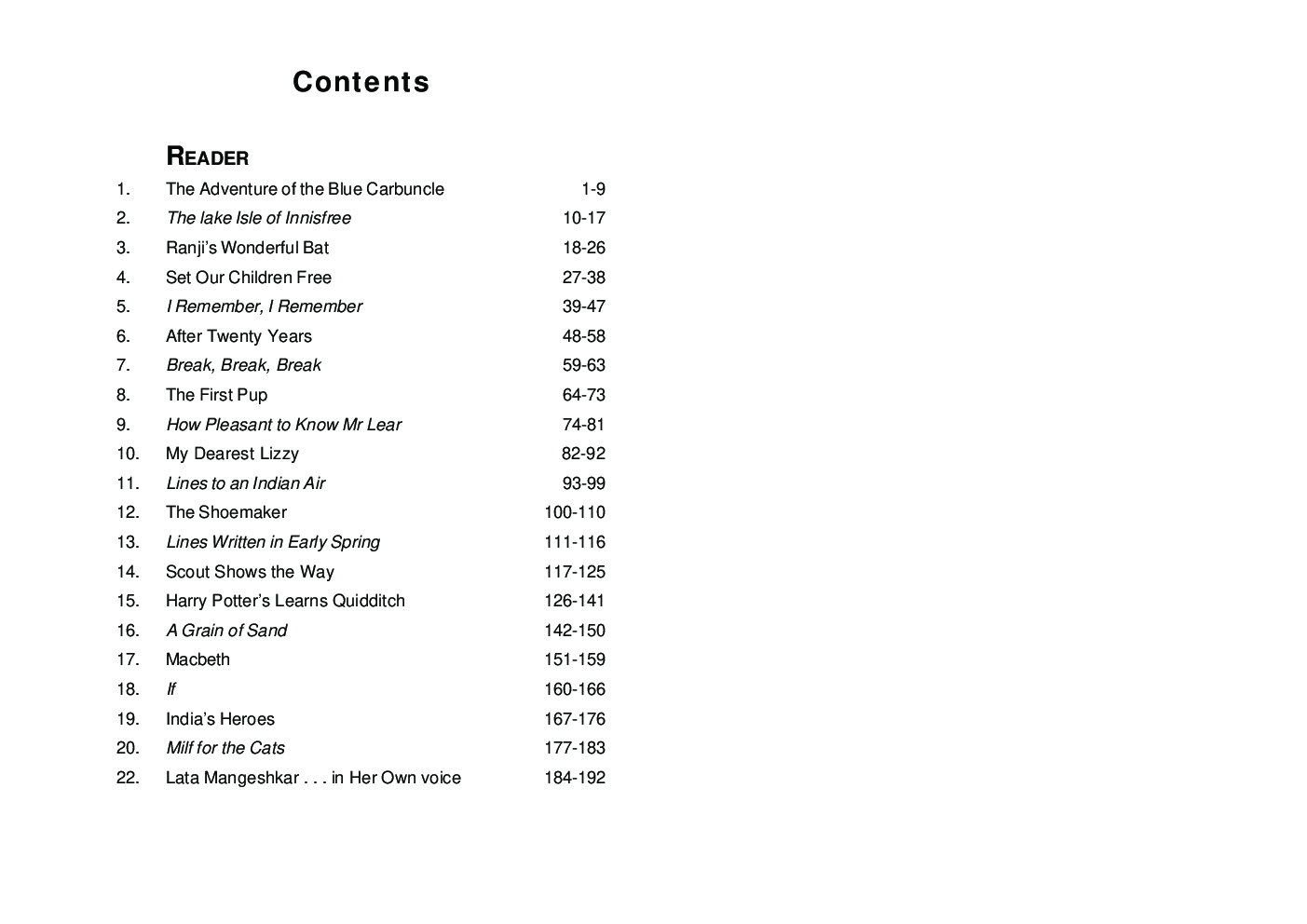 Self-Help To New Gem's English Reader Class 8 - Page 4