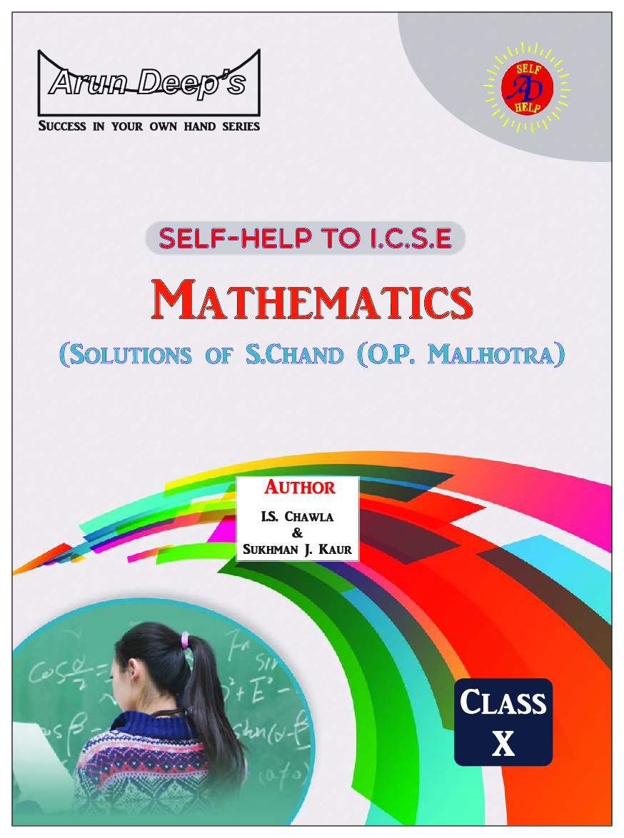 Self-Help To ICSE Mathematics Class 10 (Solutions of OP Malhotra) - Page 2