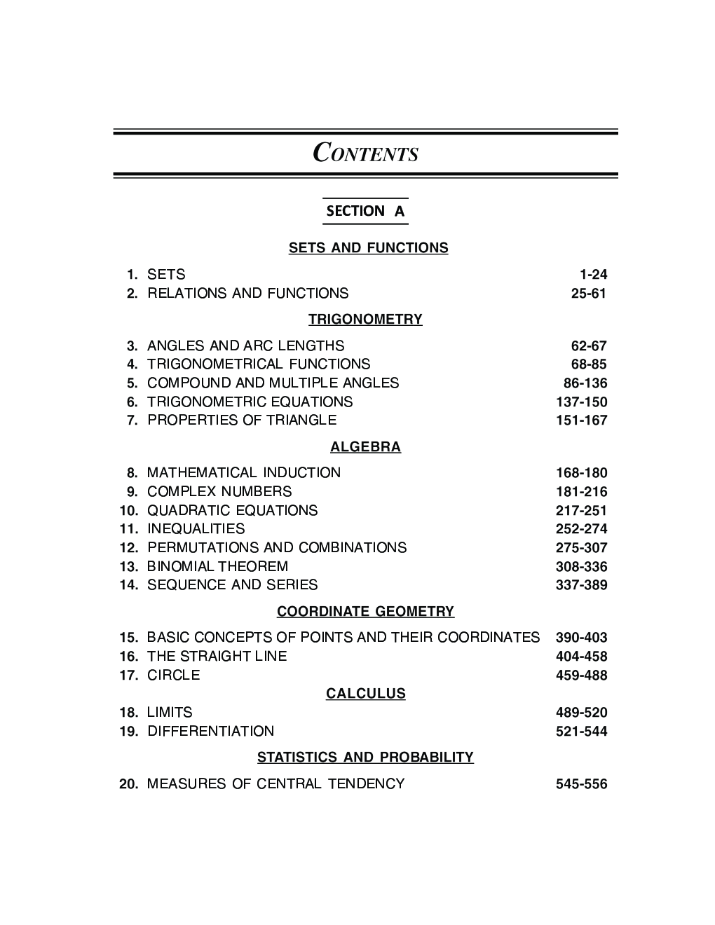 Self-Help To ISC Mathematics Class 11 (Solutions of OP Malhotra) - Page 4