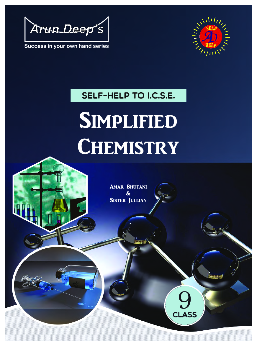 Self-Help To ICSE Simplified Chemistry Class 9 - Page 1