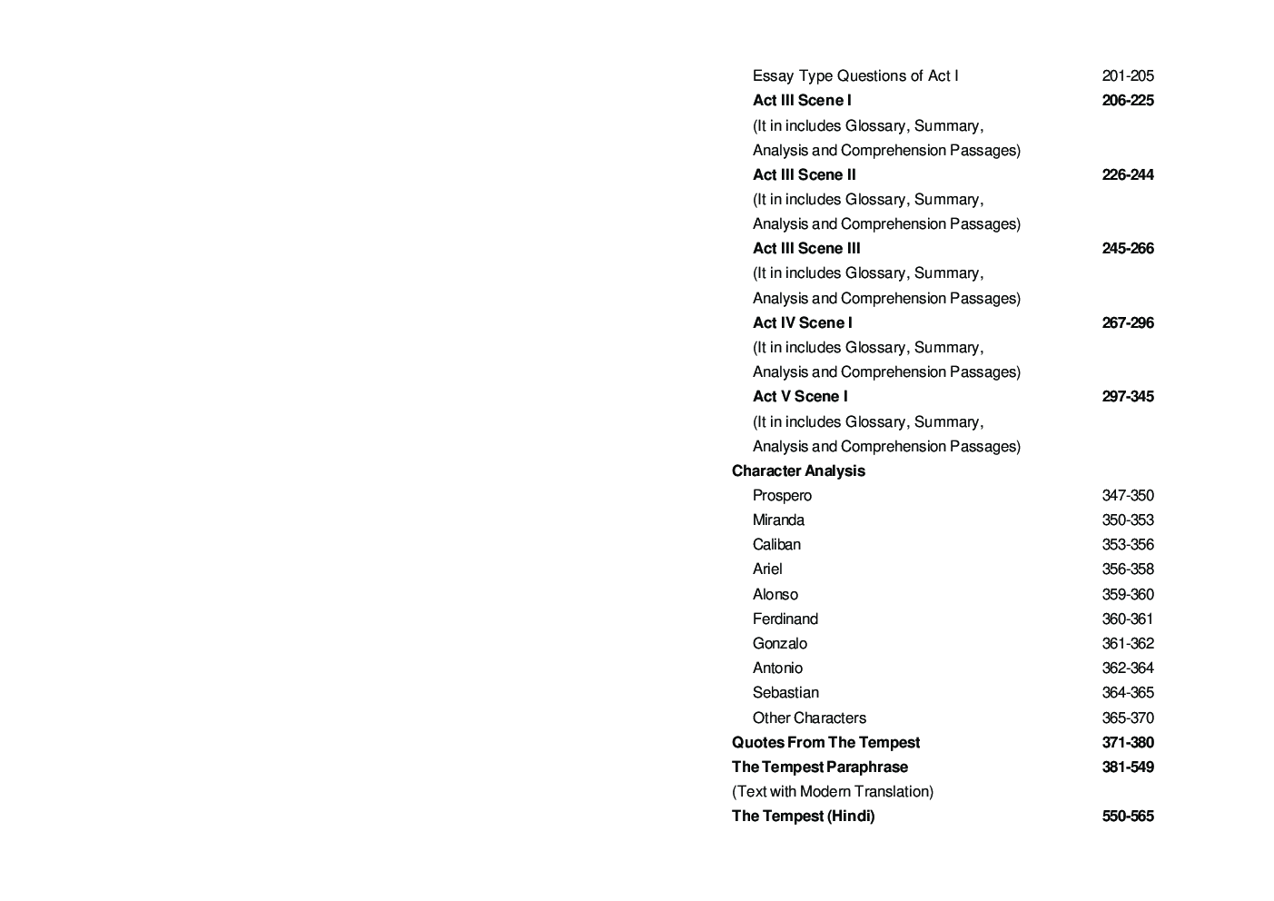 Self-Help To ISC The Tempest For Class 11 And 12 - Page 5