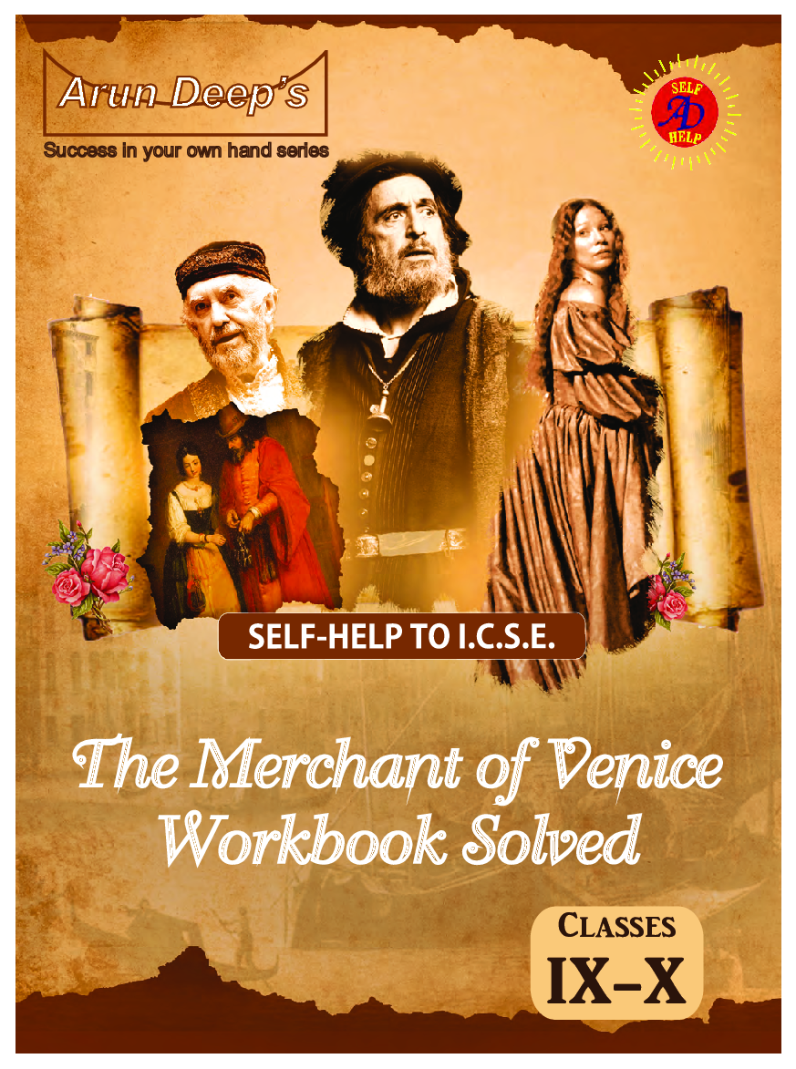 Self-Help To ICSE The Merchant Of Venice (workbook Solved) Classes 9 And 10 - Page 1