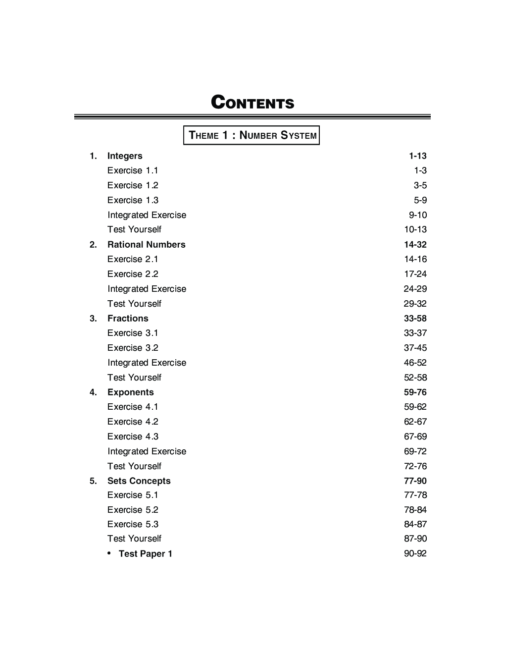 Self-Help To ICSE Together With Magic Of Mathematics Class 7 - Page 4
