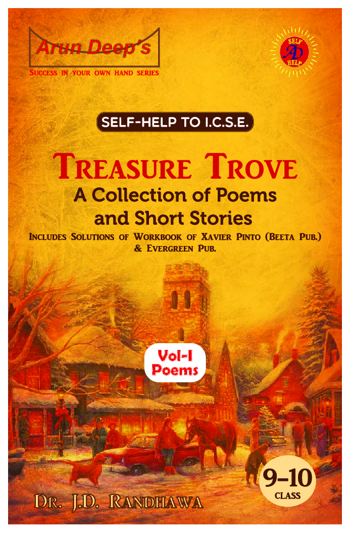 Self-Help To ICSE Treasure Trove A Collection Of Poem Class 9-10 - Page 1