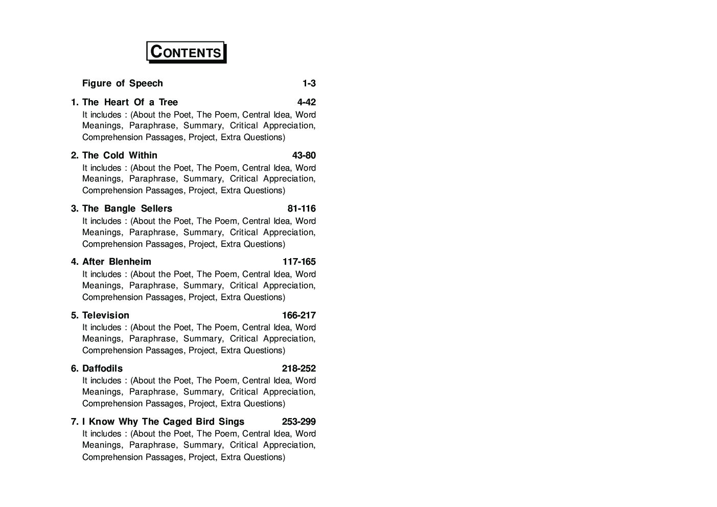 Self-Help To ICSE Treasure Trove A Collection Of Poem Class 9-10 - Page 4