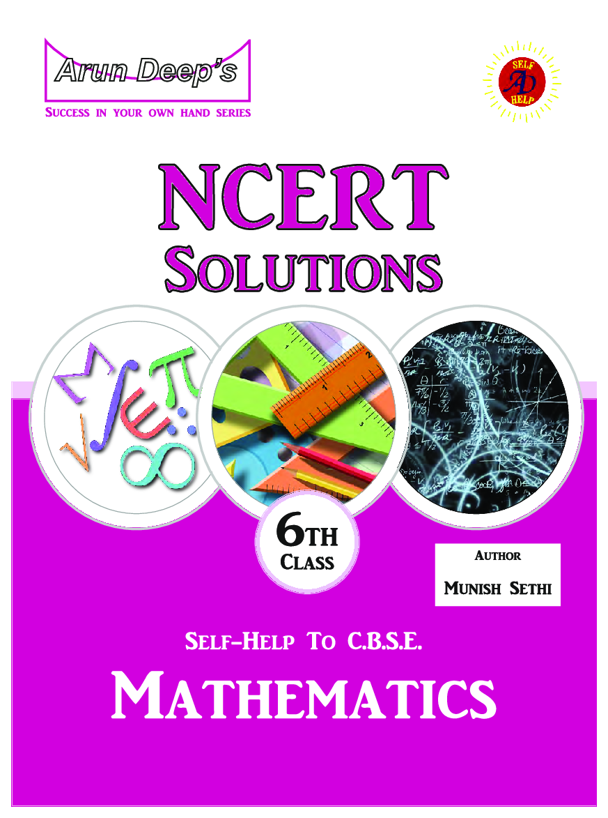 Self-Help To NCERT Solutions Mathematics Class 6 - Page 2