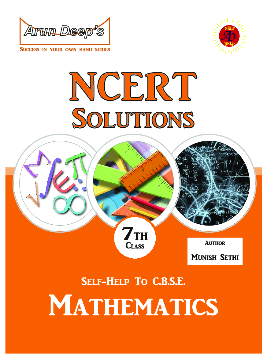 Self-Help To NCERT Solutions Mathematics Class 7 - Page 2