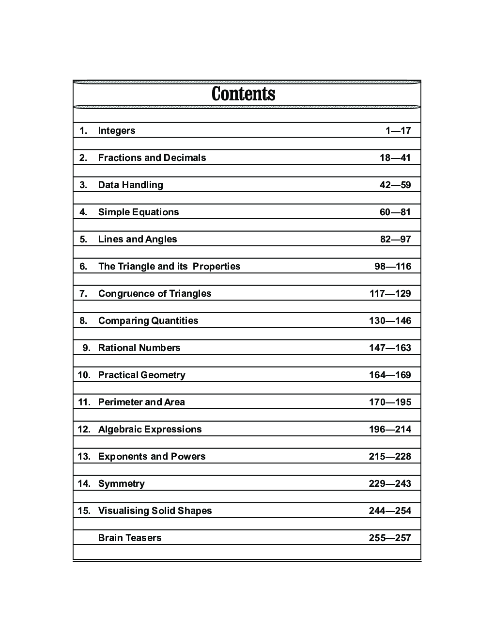 Self-Help To NCERT Solutions Mathematics Class 7 - Page 4