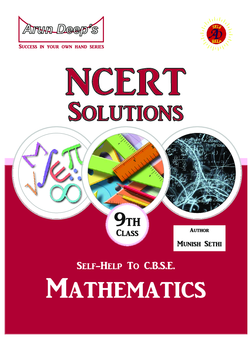 Self-Help To NCERT Solutions Mathematics Class 9 - Page 2