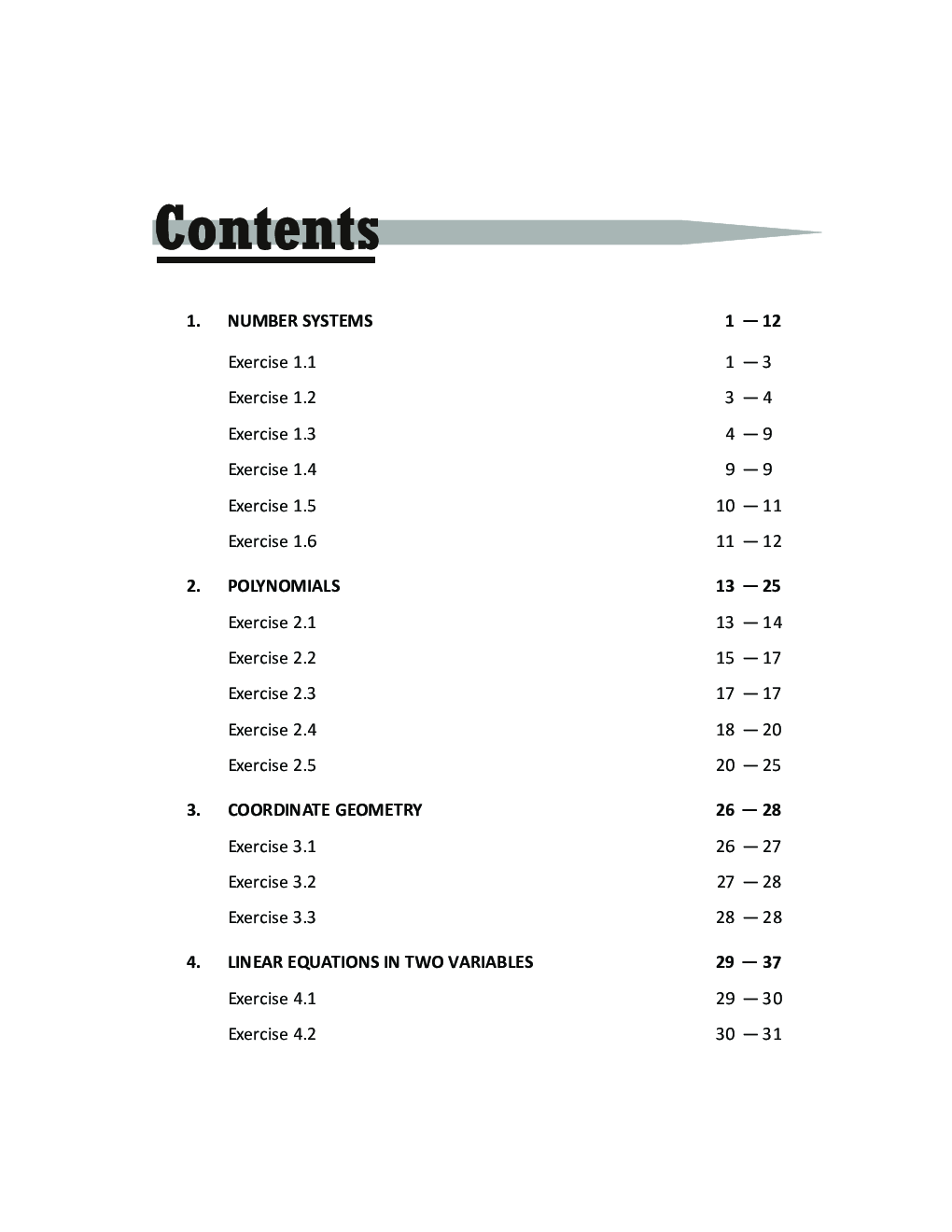 Self-Help To NCERT Solutions Mathematics Class 9 - Page 4