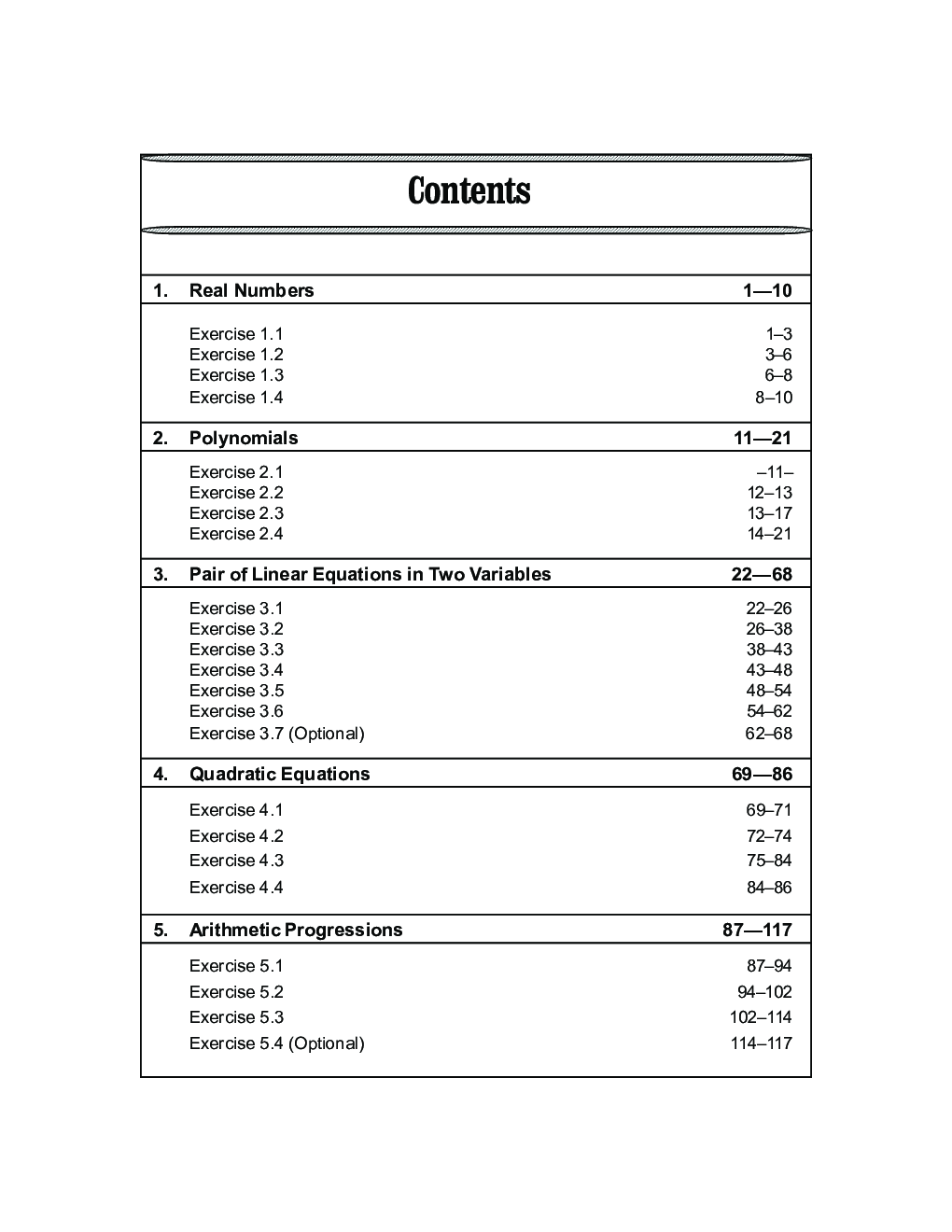Self-Help To NCERT Solutions Mathematics Class 10 - Page 4