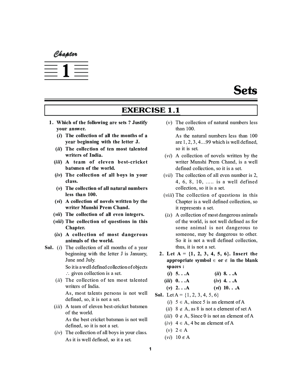Self-Help To NCERT Solutions Mathematics Class 11 - Page 5