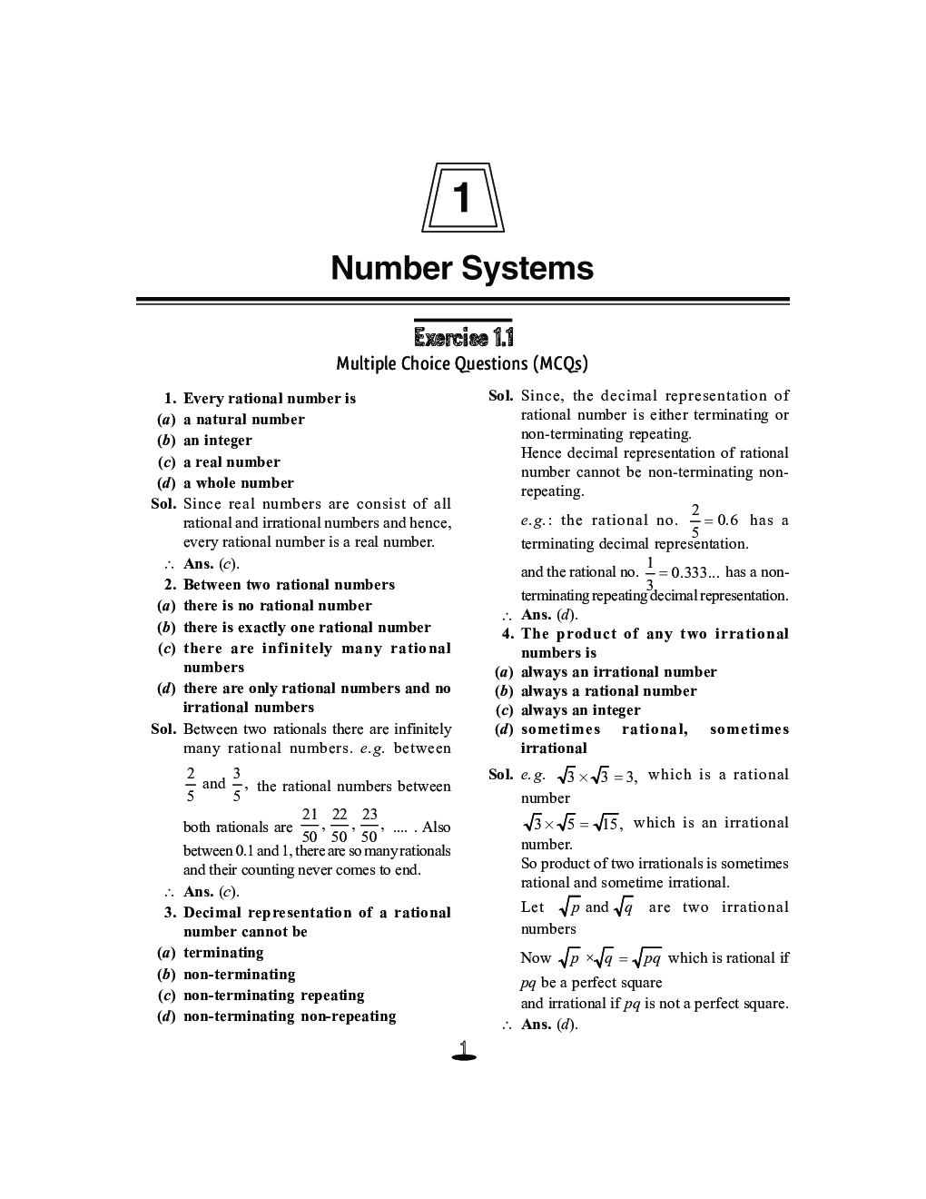 Self-Help To NCERT Exemplar Problems Solved Mathematics Class 9 - Page 5