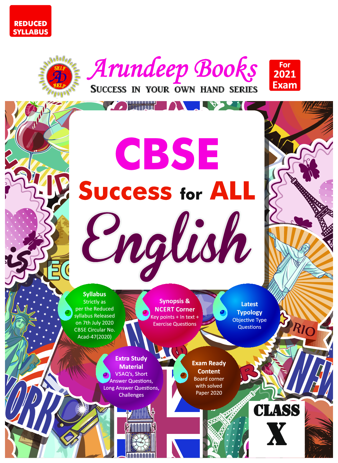 Arundeep's CBSE Success For English Class 10 (Reduced Syllabus) - Page 1