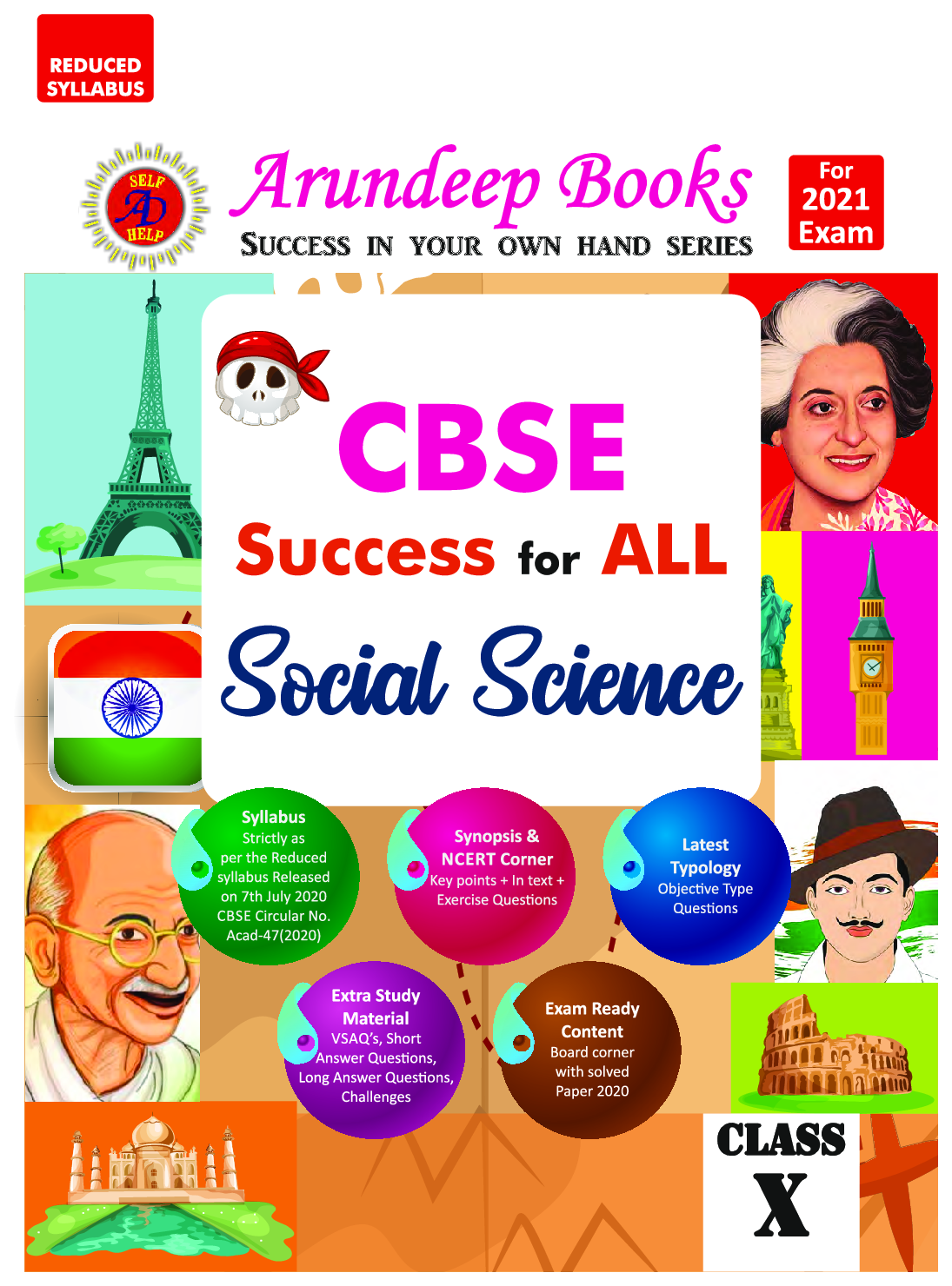 Arundeep's CBSE Success For Social Science Class 10 (Reduced Syllabus) - Page 1
