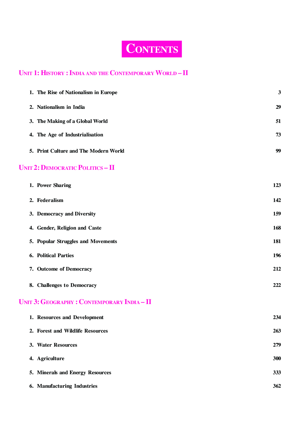 Arundeep's CBSE Success For Social Science Class 10 (Reduced Syllabus) - Page 4