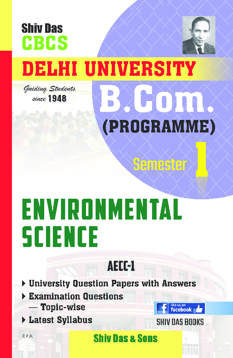 Environmental Science For B.Com Prog Semester 1 For Delhi University - Page 1