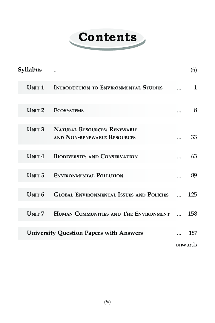 Environmental Science For B.Com Hons Semester 2 For Delhi University - Page 5
